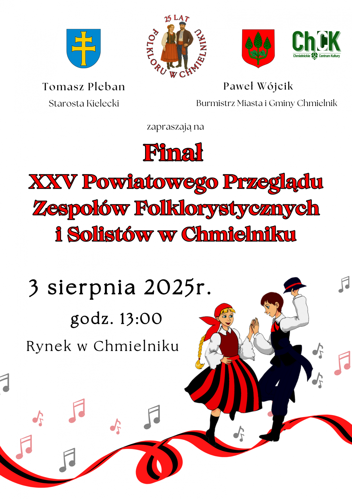 3 sierpnia Chmielnik wypełni ludowa muzyka